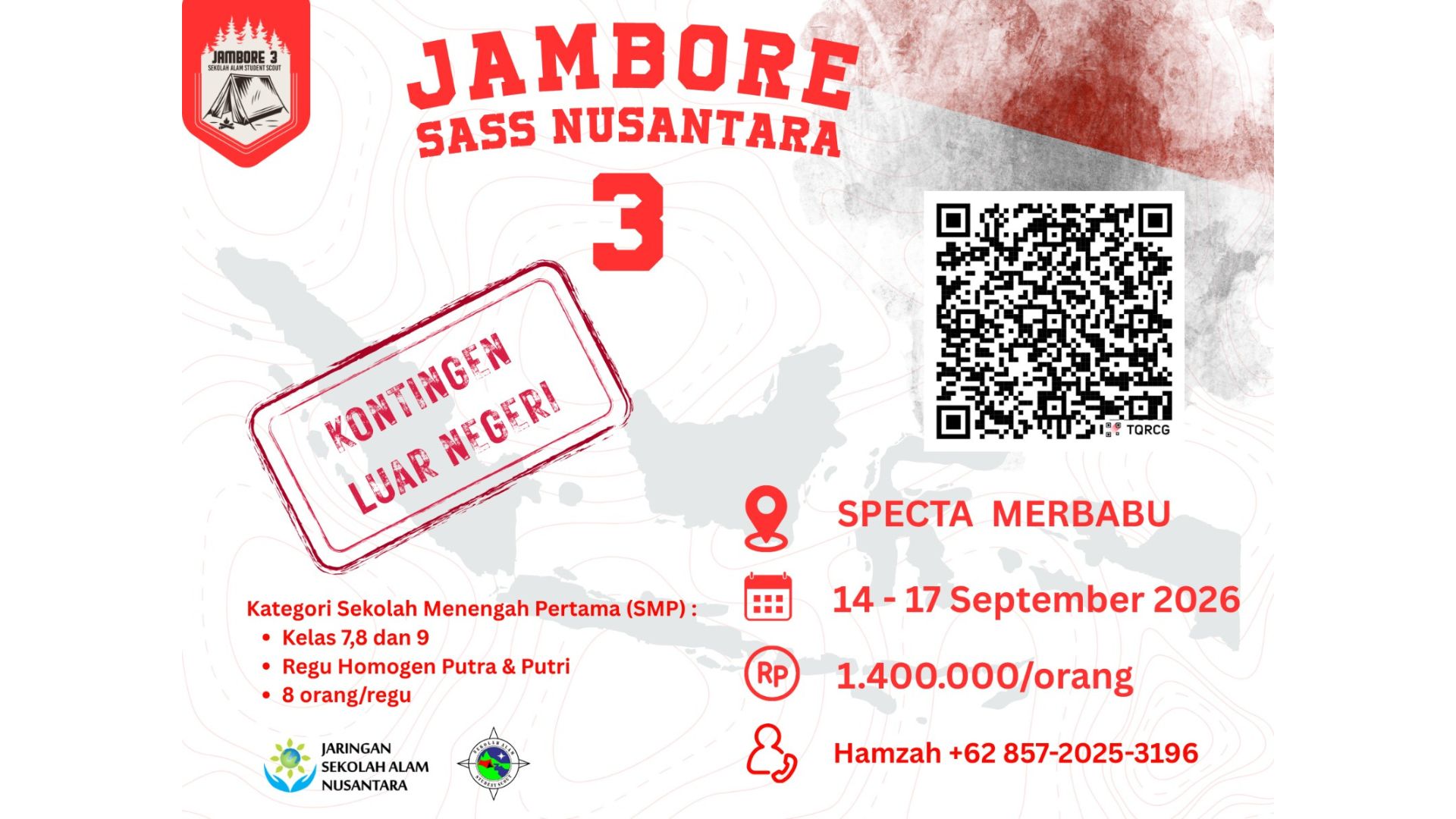 [LUAR NEGERI - SMP] Jambore SASS NUSANTARA #3